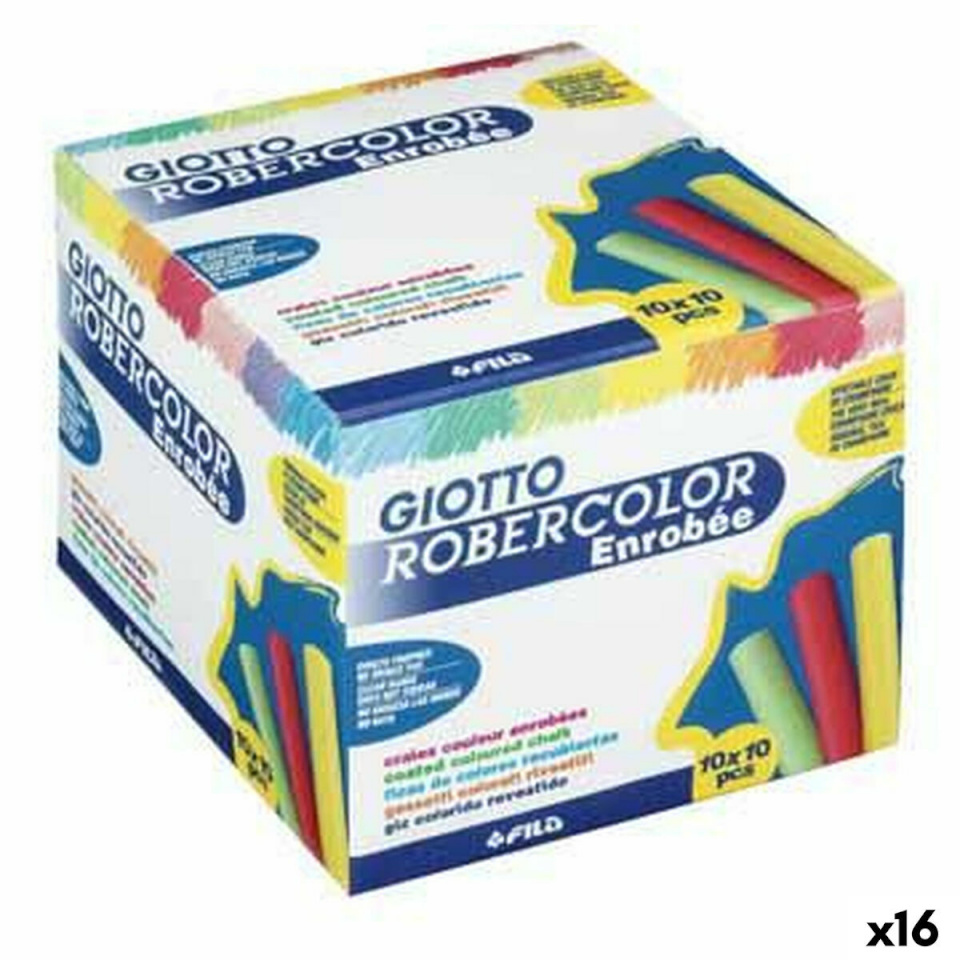 Giotto kriidid ROBERCOLOR mitmevärviline 100tk 16tk