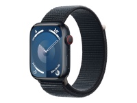 Apple Watch Series 9 GPS + Cellular 45mm Midnight Aluminium Case with Midnight Sport Loop Apple