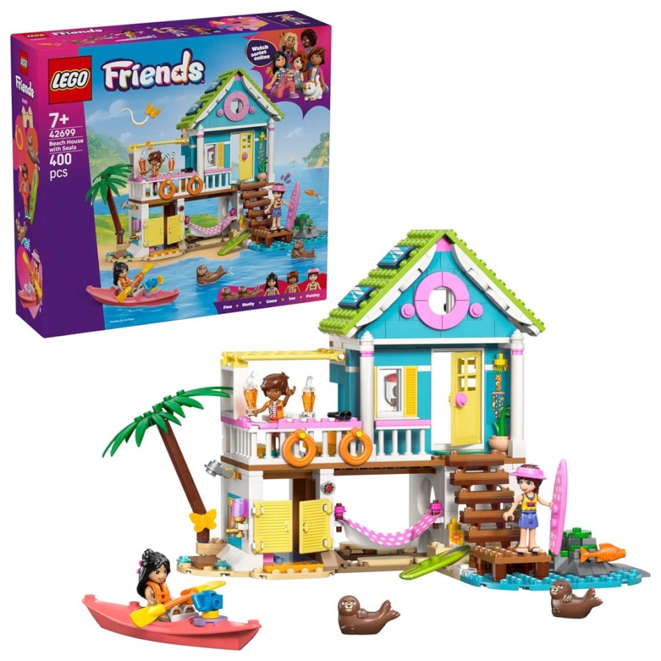 Lego klotsid FRIENDS 42699 Beach House with Seals