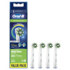 Braun lisaharjad Oral-B Cross Action Replacement Brush, 4tk