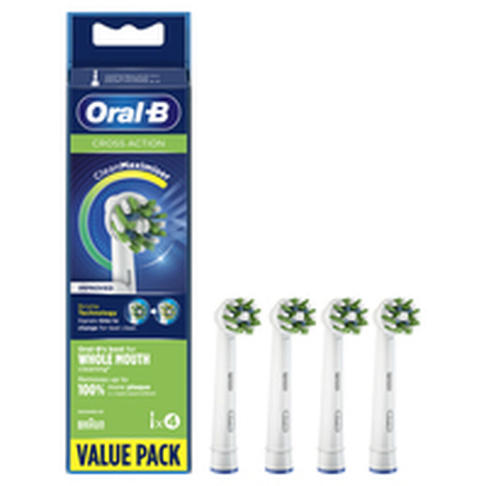 Braun lisaharjad Oral-B Cross Action Replacement Brush, 4tk