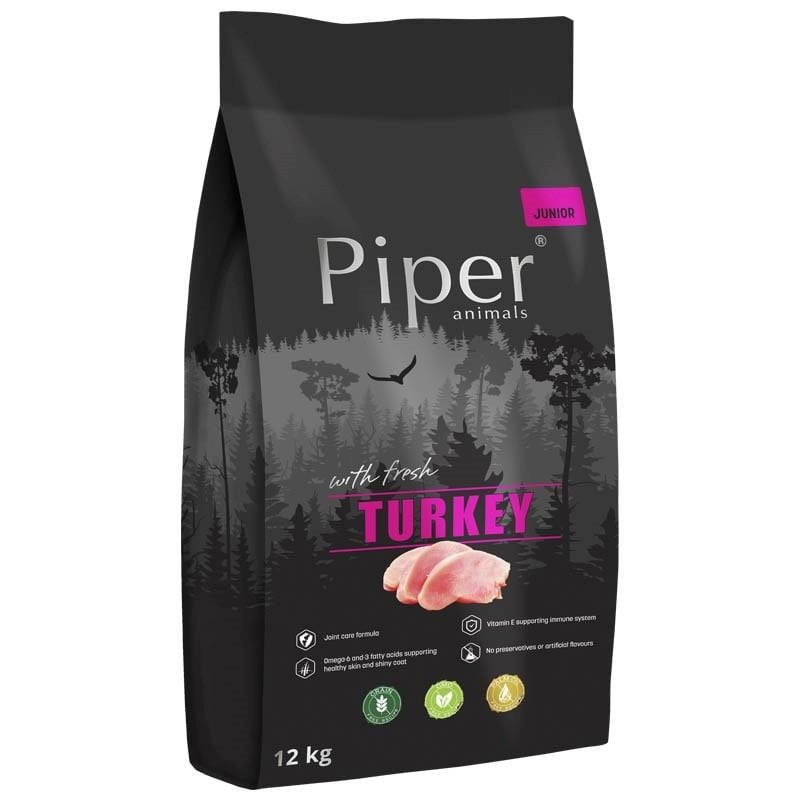 Dolina Noteci kuivtoit koerale Piper Junior with Turkey, 12kg