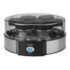 Adler jogurtimasin AD 4476 Yogurt Maker +7 Glass Jars, roostevaba teras/must