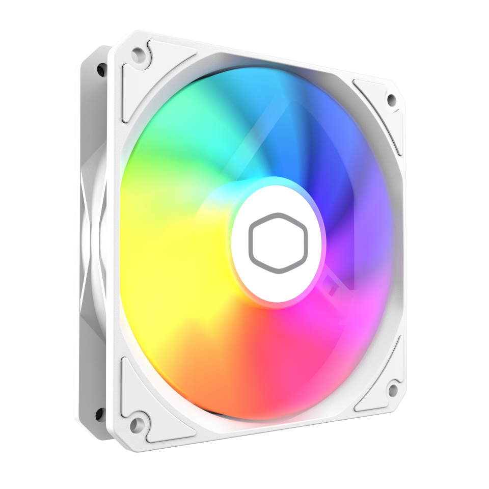 Cooler Master MF120 Lite valge ARGB 120 mm korpus