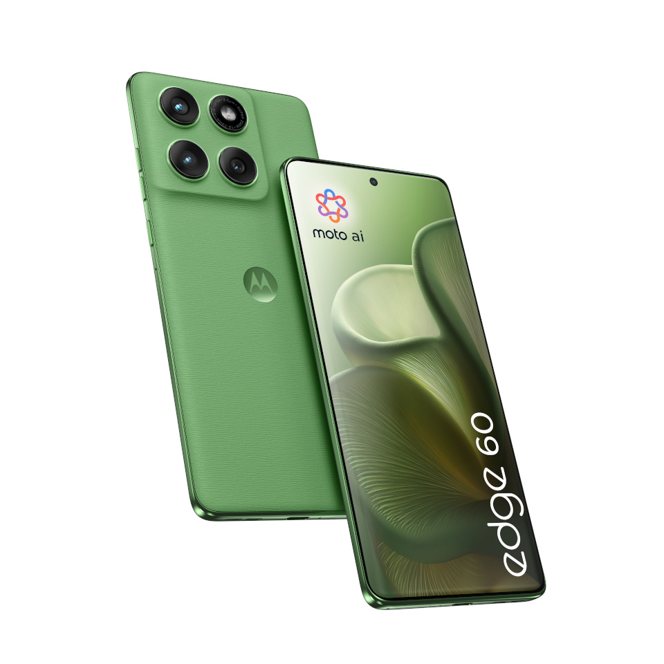 Motorola mobiiltelefon edge 60 16.9cm 6.67" Dual SIM Android 15 5G USB Type-C 12GB 512GB 5200mAh roheline