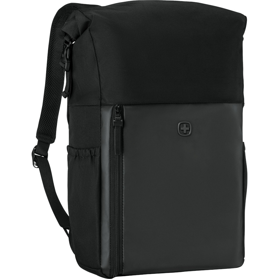 Wenger sülearvutikott UrbanOne Roll-Top 15.6" Laptop Rucksack must