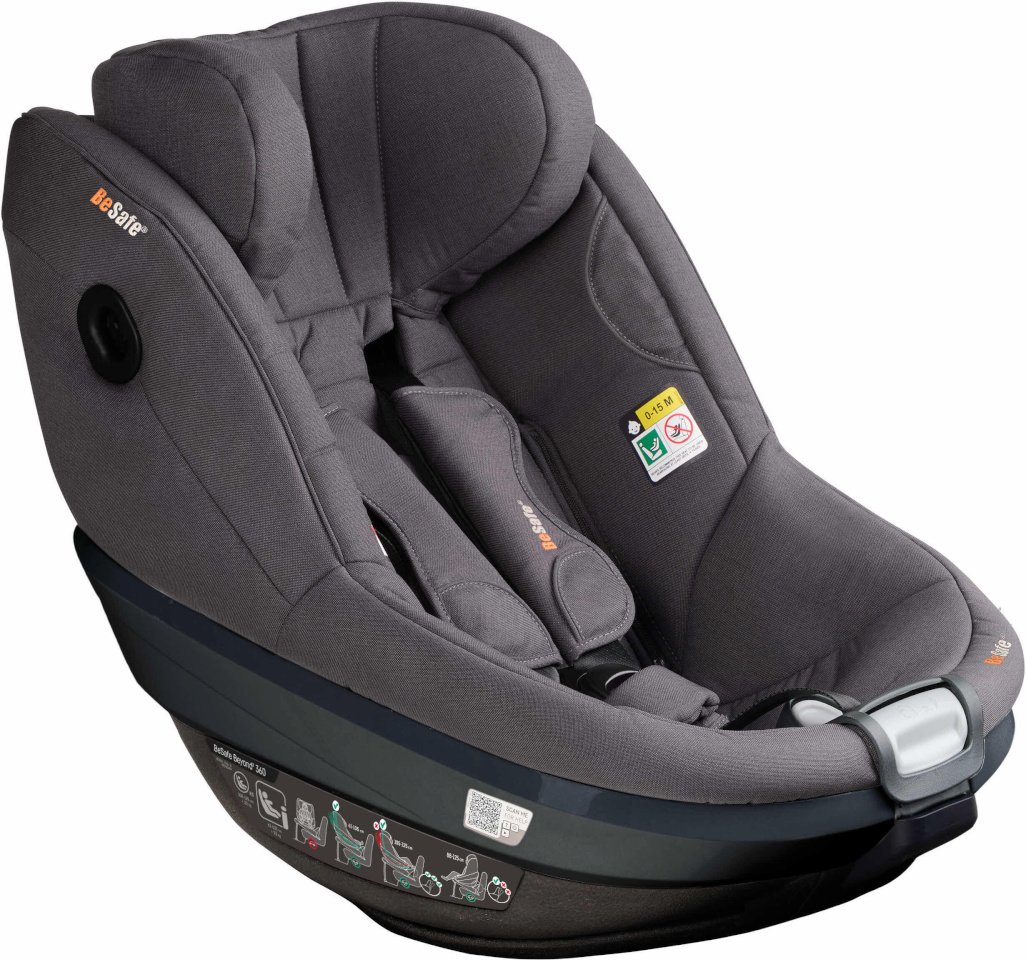 BeSafe turvatool Beyond 360 2, 61–125 cm, tumehall melange