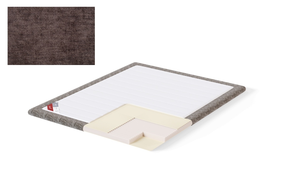 Sleepwell kattemadrats TOP LATEX LUX, 140x200x6cm, BOLSHOI pruun, mööblikangast servaga
