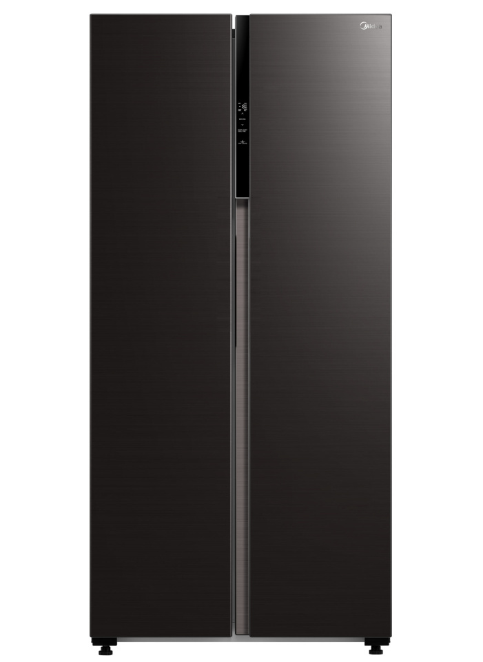Midea külmik MDRS619FIE28 American Style Side-By-Side Fridge Freezer, E, 177,5cm, must