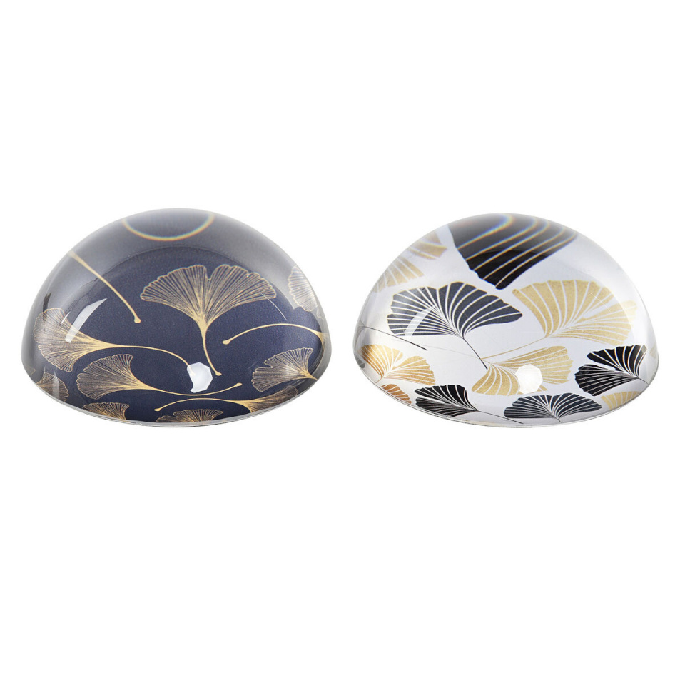 DKD Home Decor kirjapress Kristall 2tk