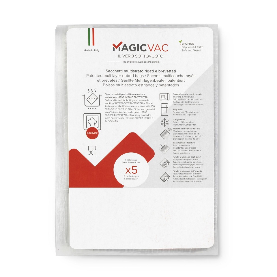 MagicVac vaakumkotid Vacuum Bags with Label 50tk, 20x30cm