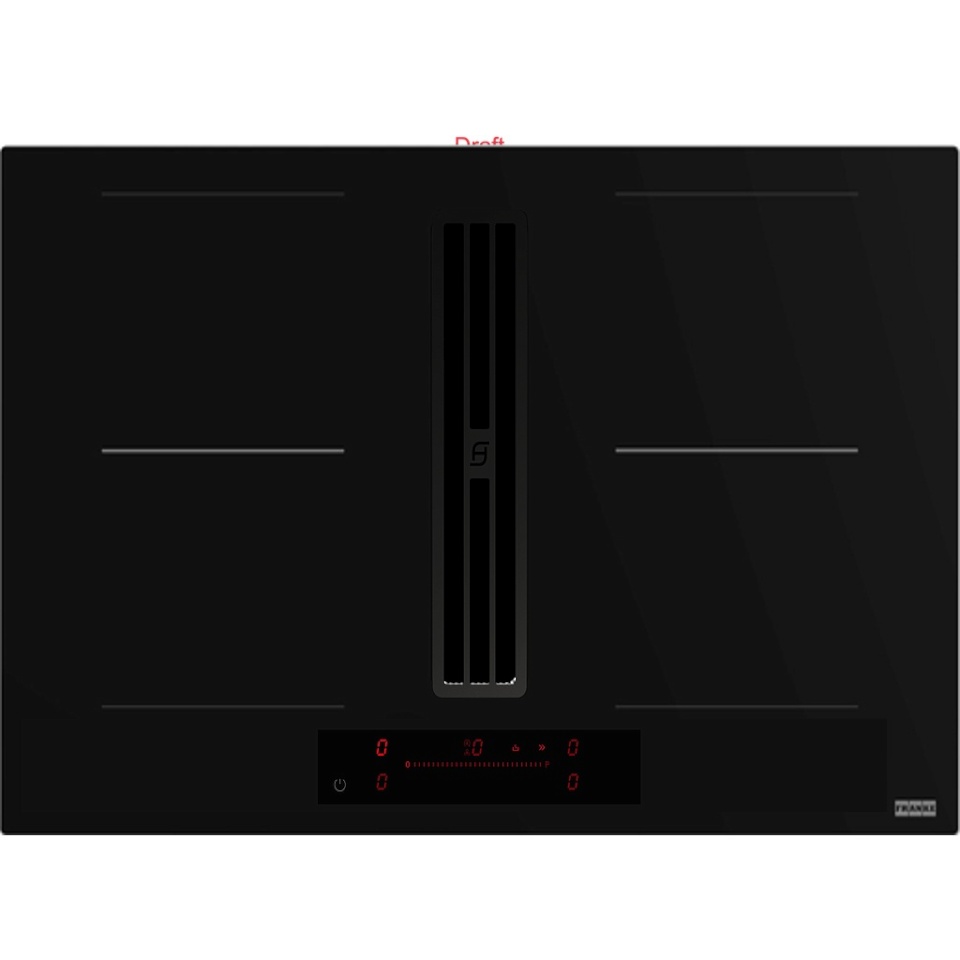 Faber õhupuhastiga integreeritav pliidiplaat Hob and Hood (2in1) GALILEO PURE BLACK A830