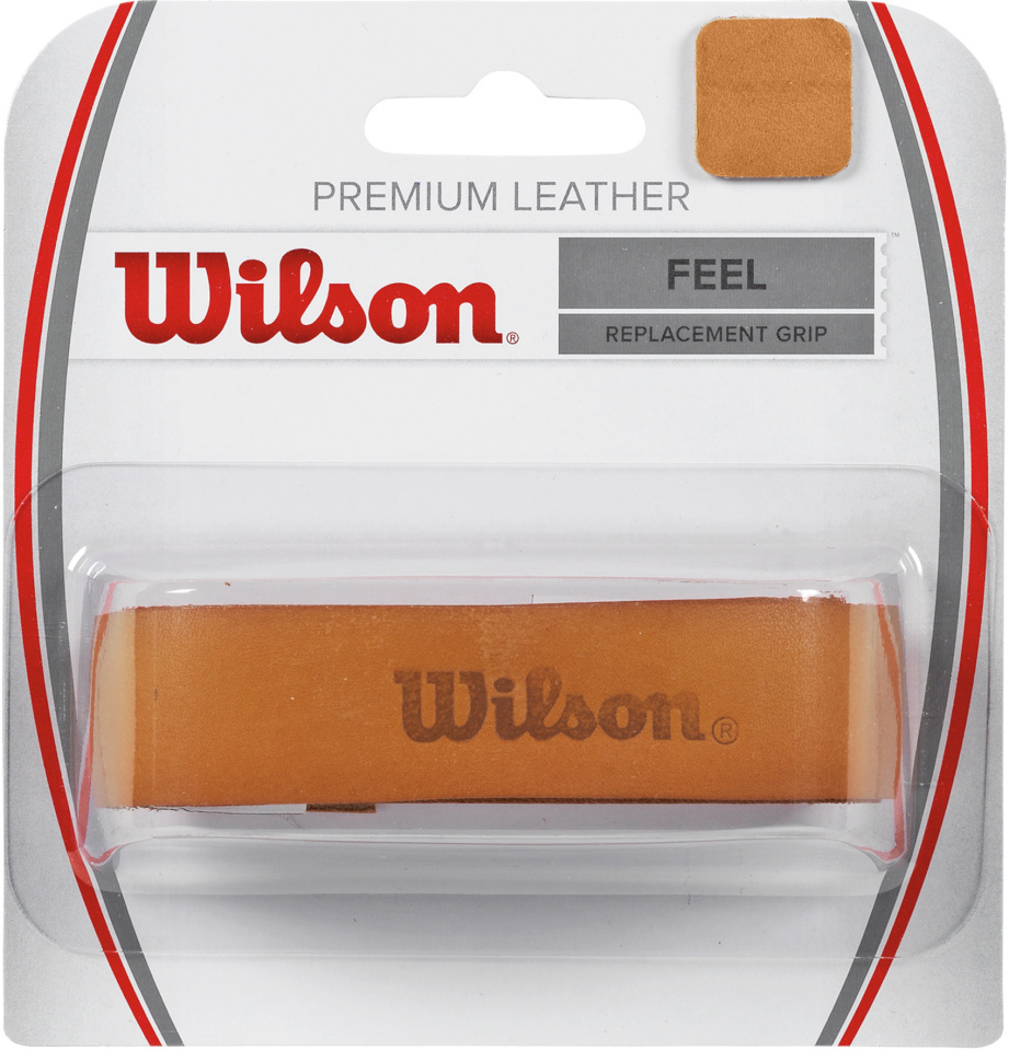 Wilson Premium Leather Grip gripp, pruun nahk, 1tk
