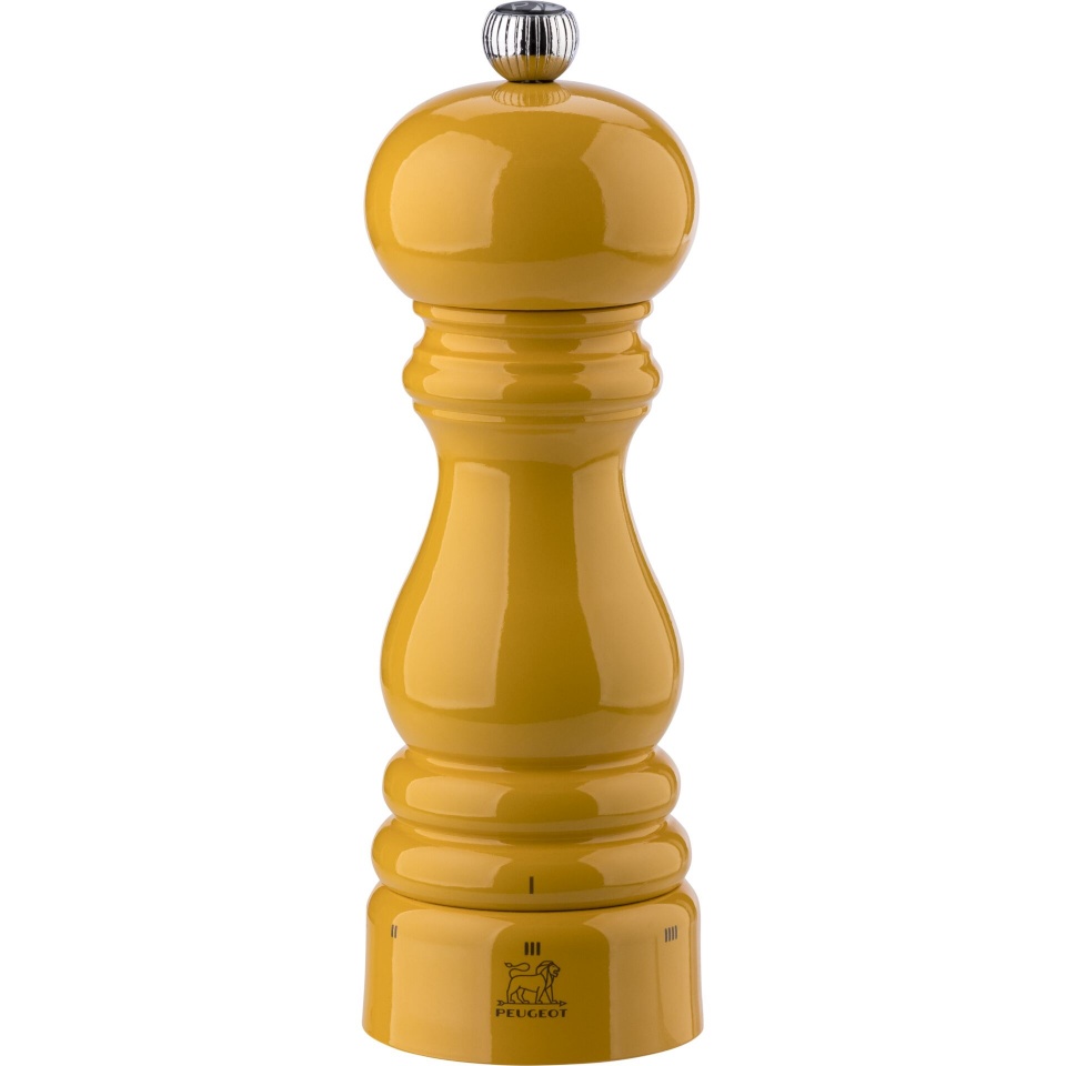 Peugeot pipraveski Paris Pepper Mill Rama uSelect Saffron Beechwood, 18 cm, kollane