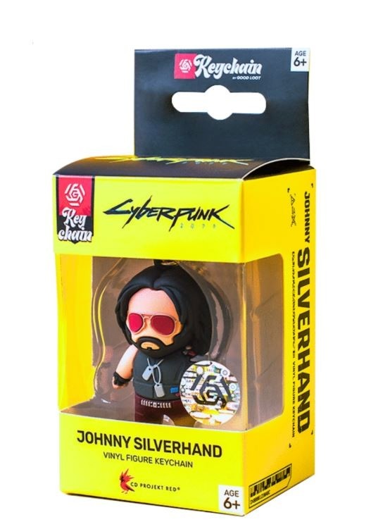 Cenega Merch Cyberpunk 2077 Johnny Silverhand 3D Keychain