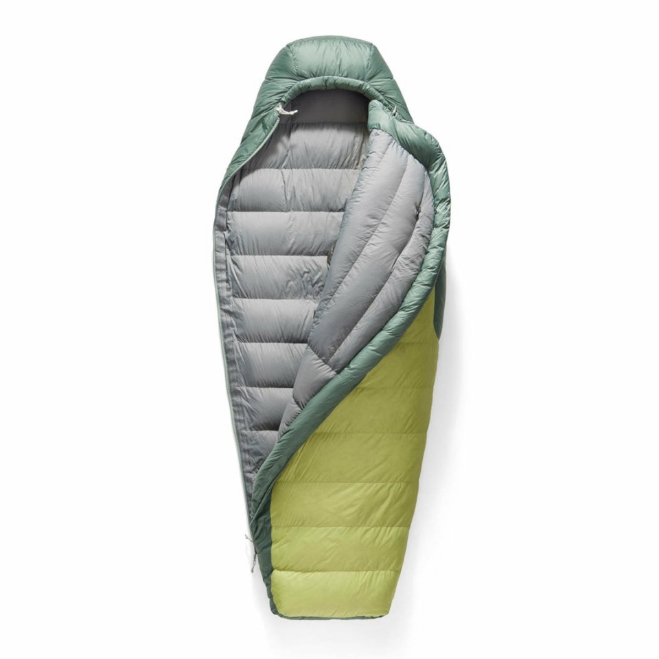 Sea To Summit magamiskott Ascent Adult Mummy sleeping bag roheline, hall