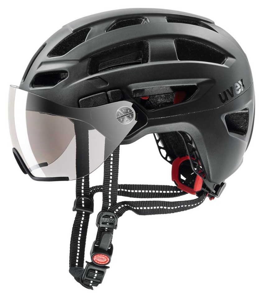 Uvex kiiver Finale visor bike 56–61 cm, must matt