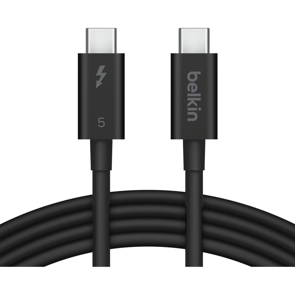 Belkin Thunderbolt 5 kaabel 1m passive 80Gbps 240W INZ005hq1MBK