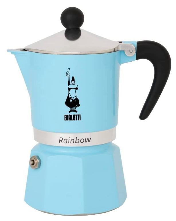 Bialetti espressokann Rainbow Espresso Machine, helesinine