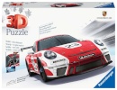 Ravensburger pusle 3D Puzzle Porsche 911 GT3 Cup "Salzburg Design" (108-osaline)