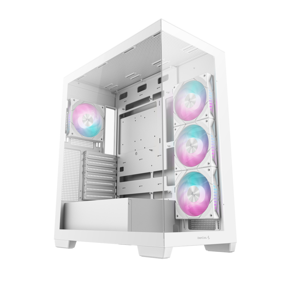 Deepcool korpus CG580 4F WH | valge | Mid Tower | Power supply included No | ATX PS2
