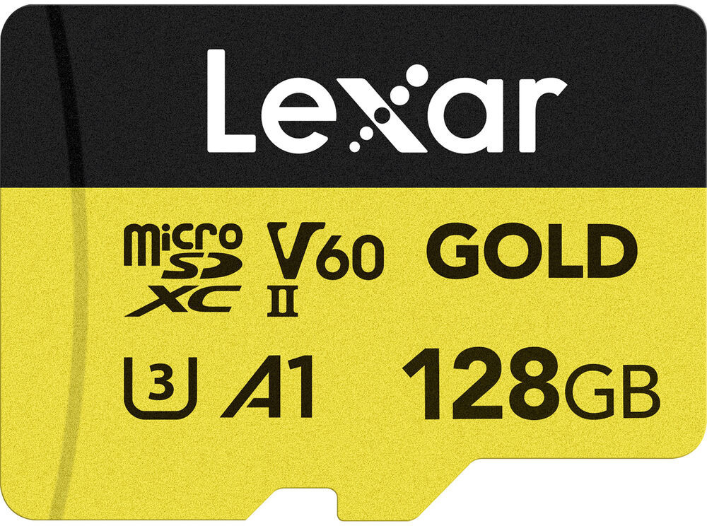 Lexar mälukaart microSDXC 128GB Gold UHS-II V60 A1