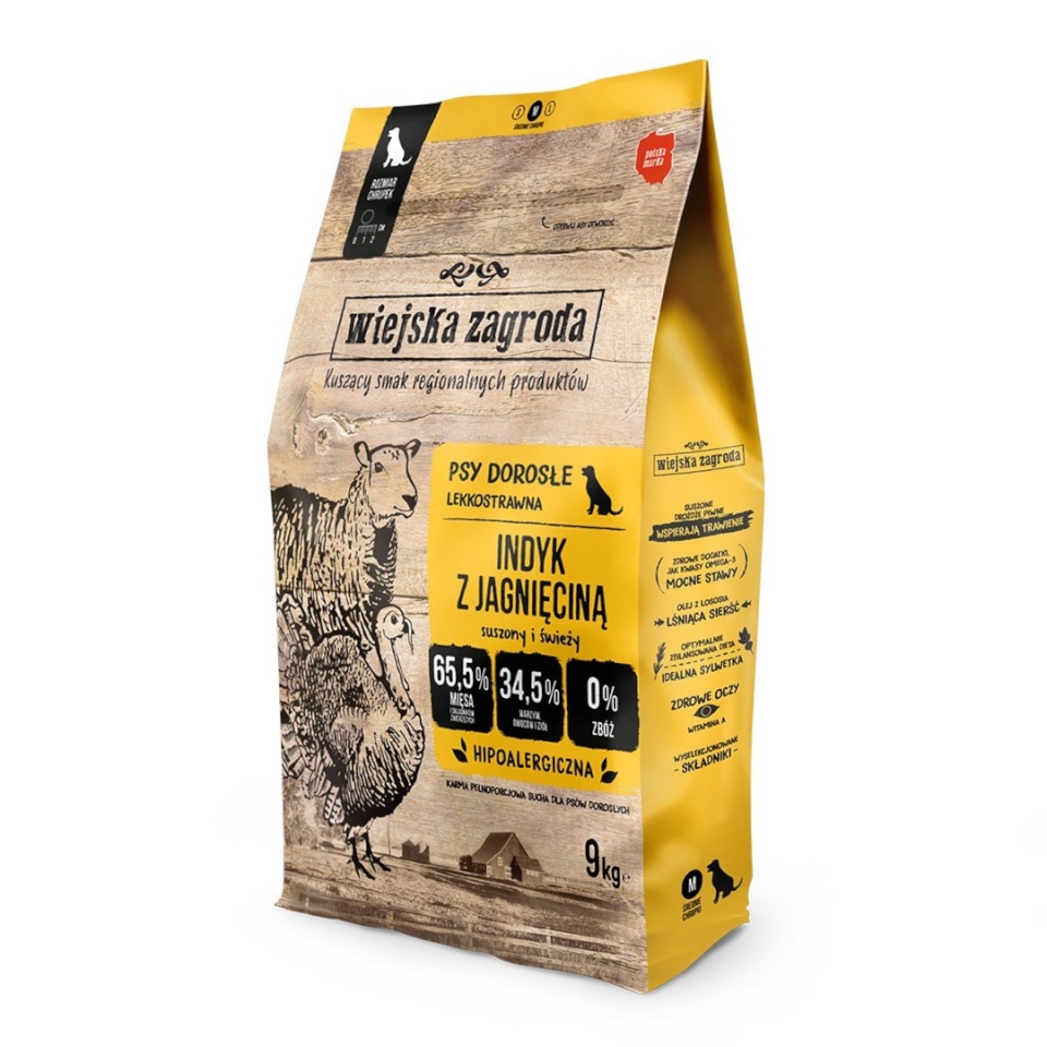 Country Farm kuivtoit koerale Turkey with Lamb M, 9kg