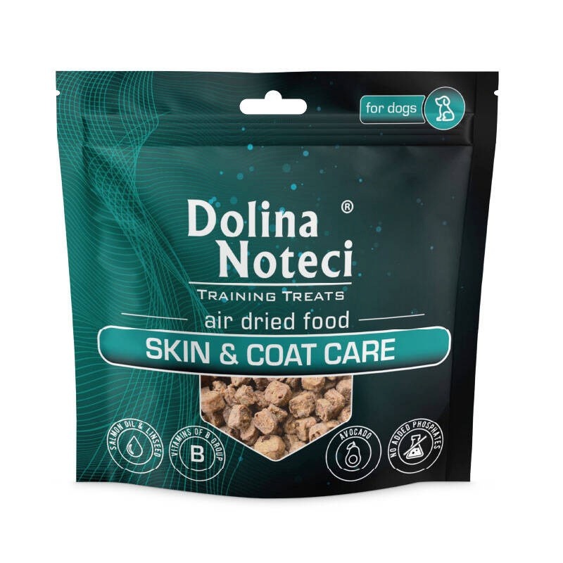 Dolina Noteci maius koerale Training Treats Skin & Coat Care, 130g