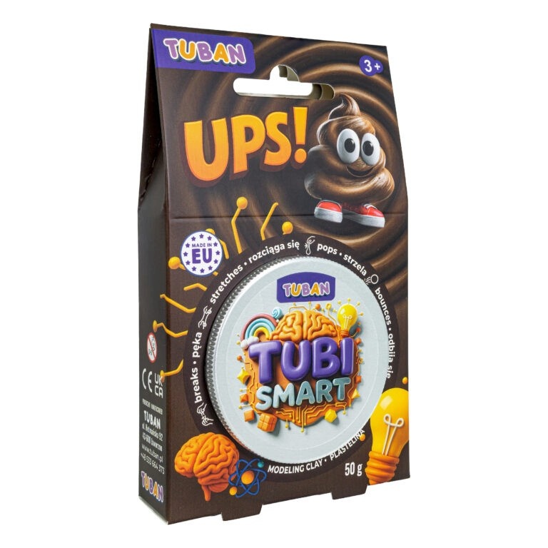 TUBAN Plasticine Tubi Smart Playdough - UPS 50g