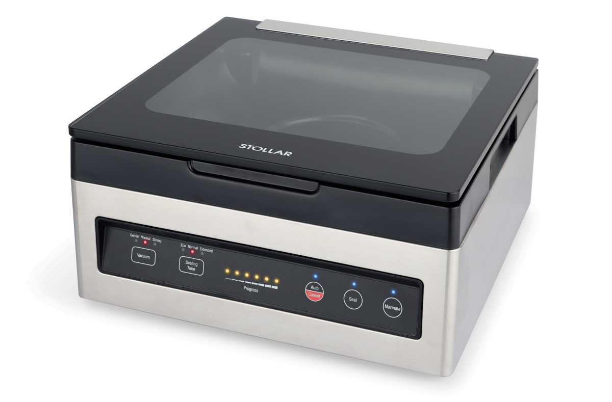 Stollar vaakumpakendaja BVS900 Vacuum Packaging Machine, roostevaba teras/must