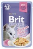 Brit kassitoit Premium Chicken Fillets in Jelly - Wet Cat Food- 85g