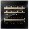 Dunavox integreeritav veinikülmik DVH-25.65DB.TO Horizon Wine Cooler, must
