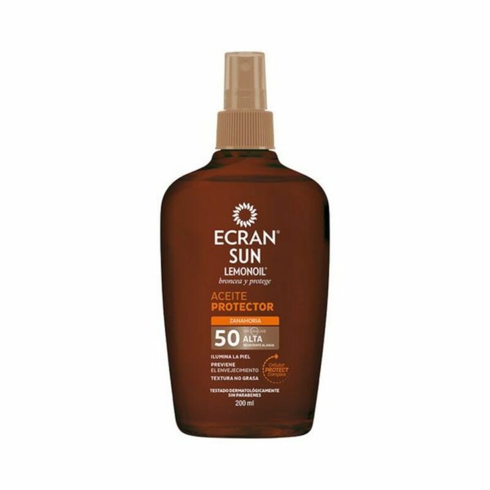 Ecran päikesekaitseõli Sunnique Broncea+ 200ml Spf 50