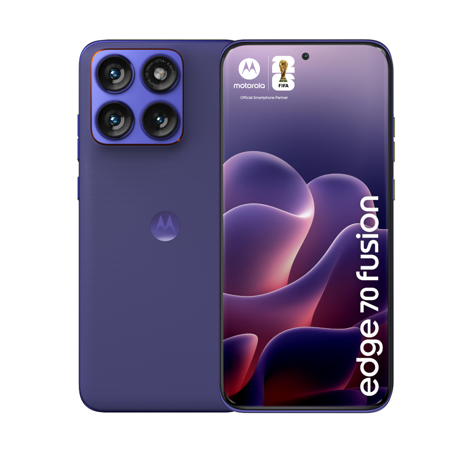 Motorola mobiiltelefon edge70 Fusion 256GB (Orient sinine, Android, 8 GB)