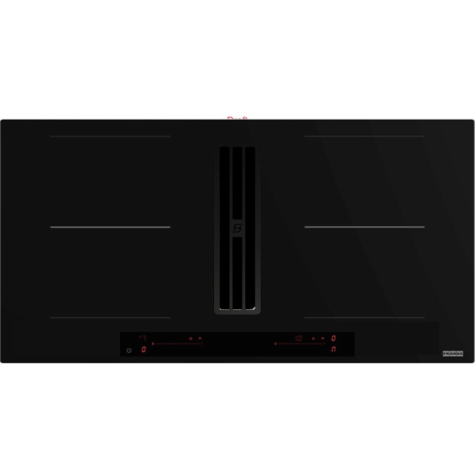 Faber õhupuhastiga integreeritav pliidiplaat Hob and Hood (2in1) GALILEO DOUBLE BLACK F830