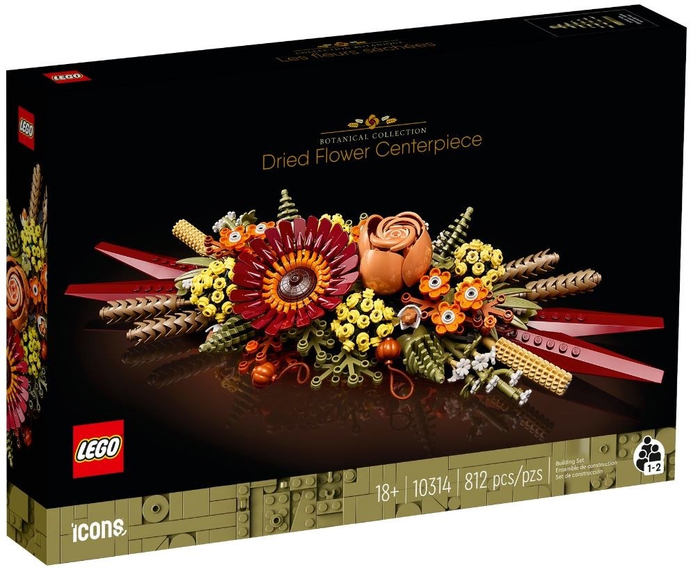Lego klotsid ICONS 10314 DRIED FLOWER CENTERPIECE