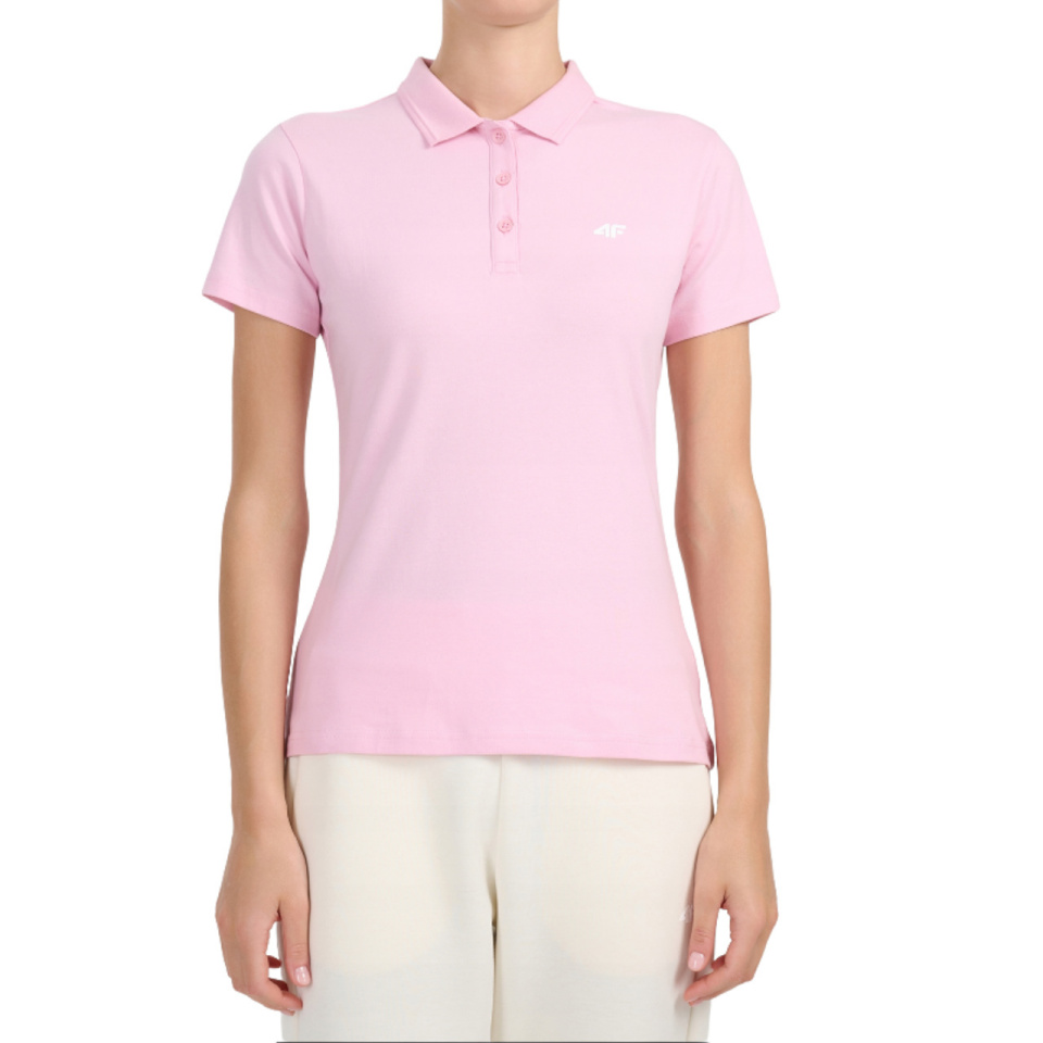 4F T-särk naistele Polo F0768 heleroosa 4FWMM00TPTSF0768 56S suurus XXL