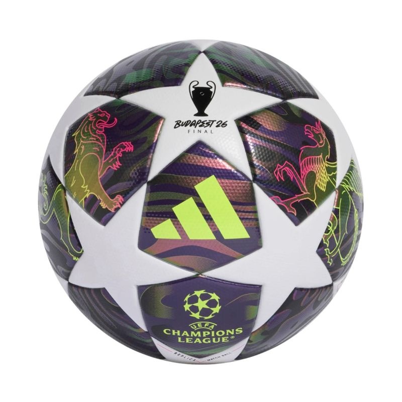 adidas UCL 25/26 Final League Football Purple-White JX9095 5