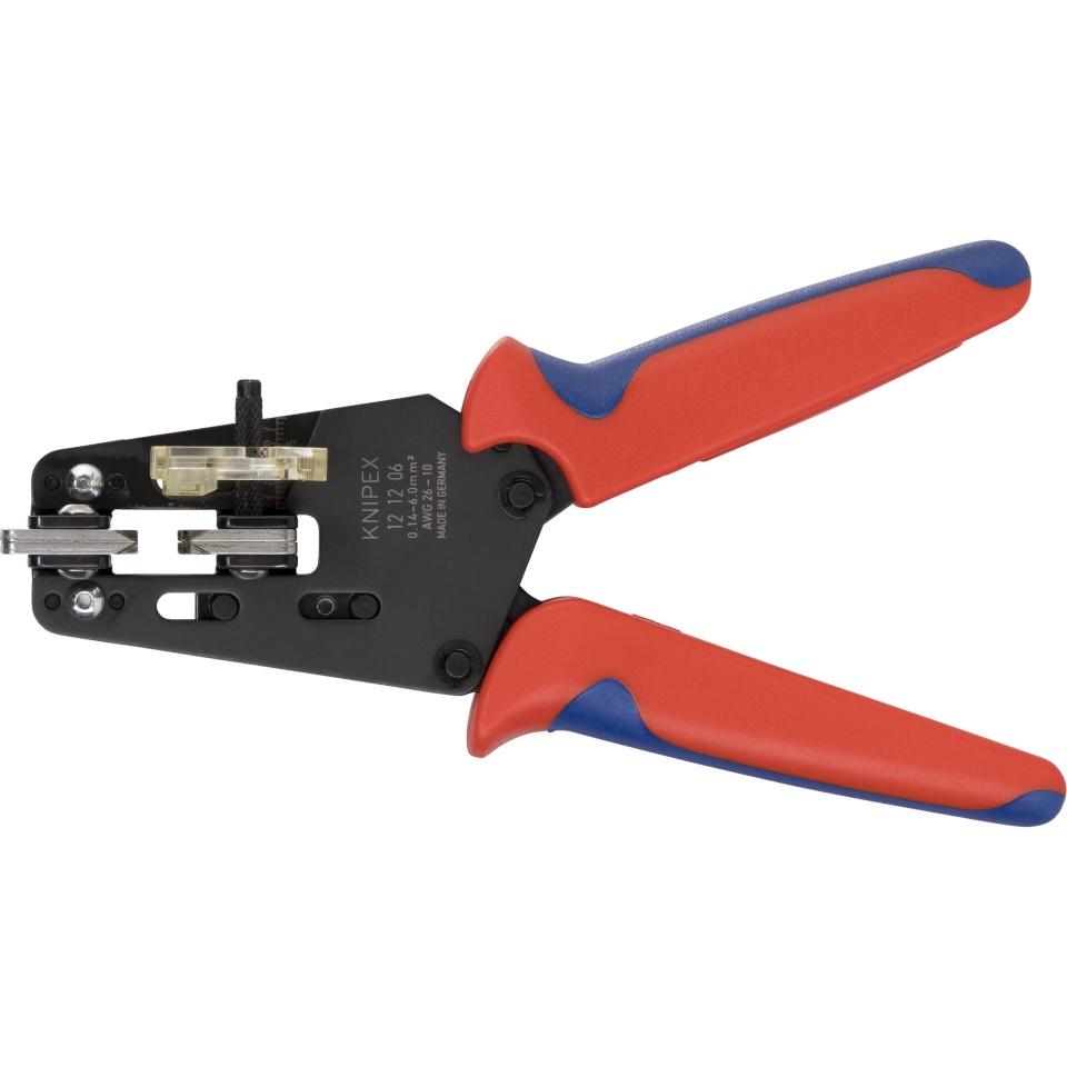 Knipex tangid Precision Insulation Stripper with adapted blades
