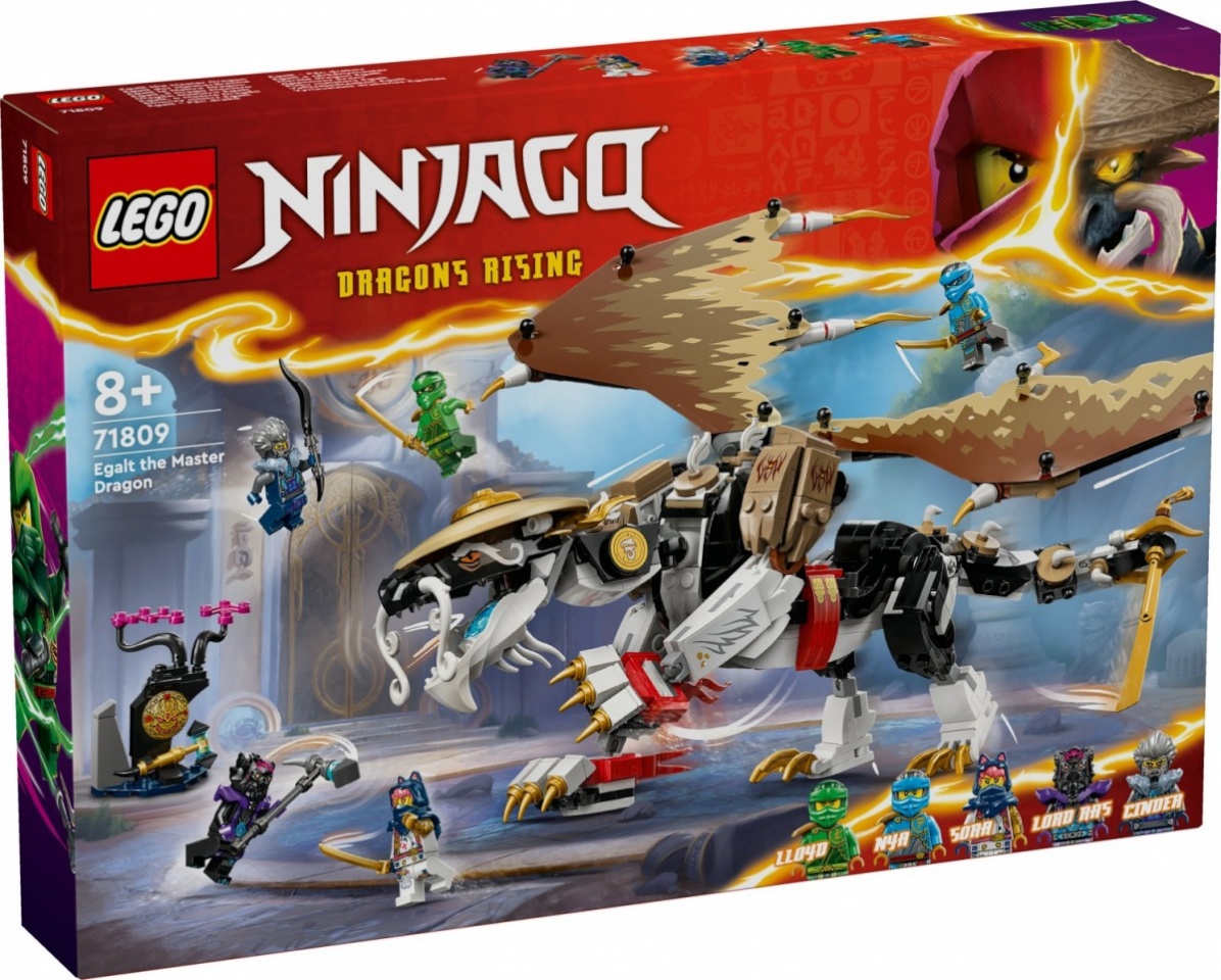 LEGO klotsid 71809 Ninjago Egalt der Meisterdrache