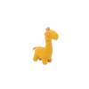 Crochetts pehme mänguasi Bebe kollane Kaelkirjak 28x32x19cm