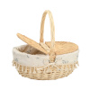 H4Y piknikukorv Willi Emma, 40x32x17/40cm, pruun