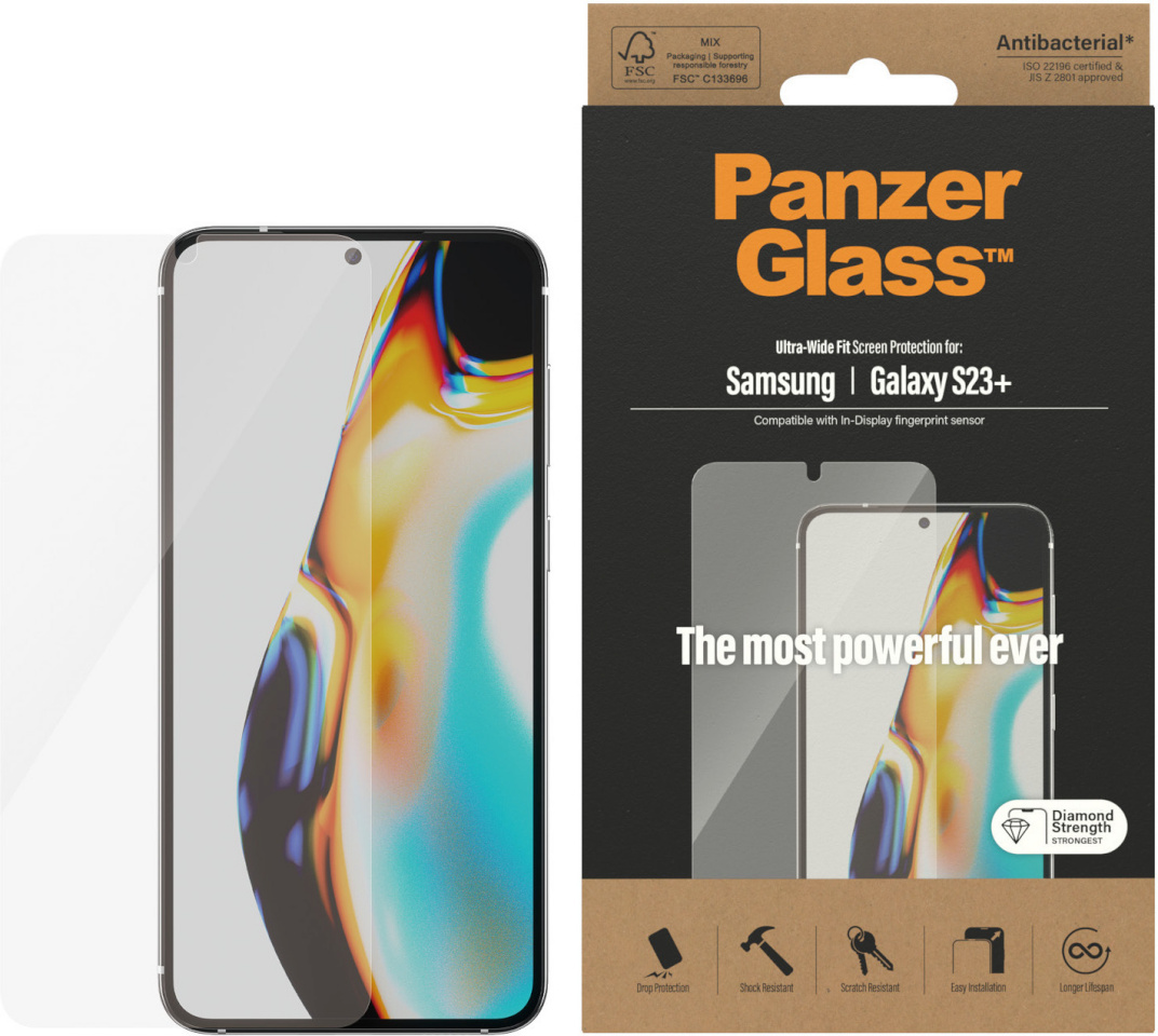PanzerGlass Samsung Galaxy S23+ Ultra-Wide fit AB