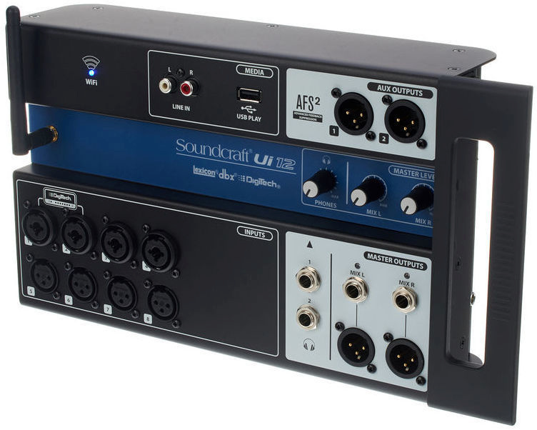 Soundcraft Ui12 digitaalne mikser