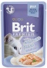 Brit kassitoit Premium Salmon Fillets in Jelly - Wet Cat Food- 85g
