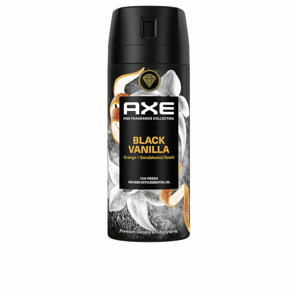 Axe pihustatav deodorant AXE BLACK VANILLA 150ml
