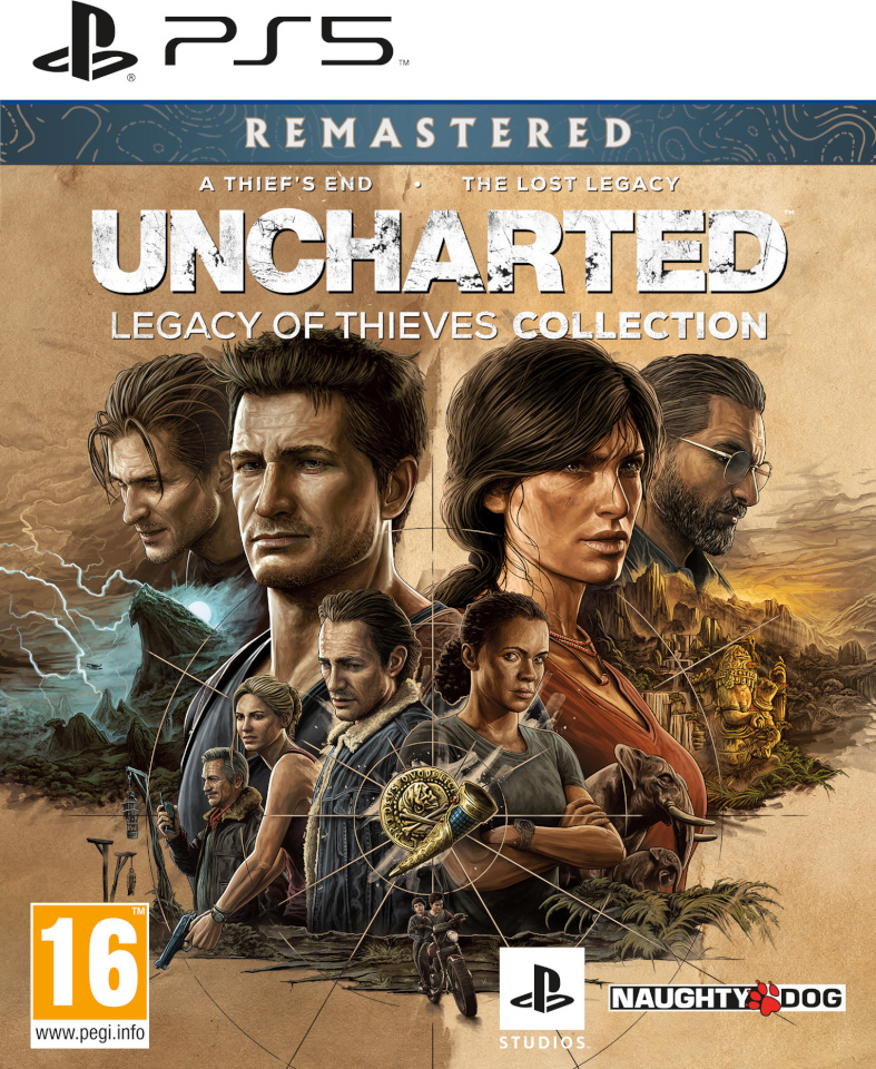 PlayStationi mäng Uncharted: Legacy of Thieves Collection, PS5