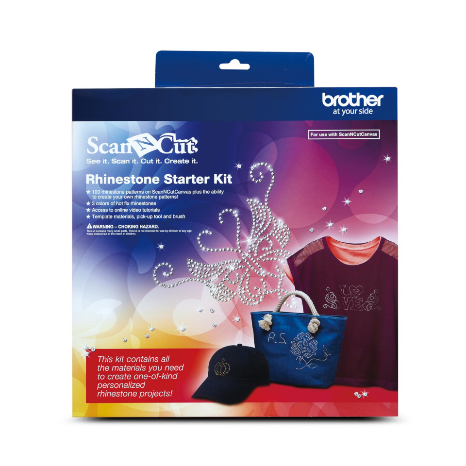 Brother dekoratiivkivikestega kaunistamise stardikomplekt CARSKIT1 Rhinestone Starter Kit