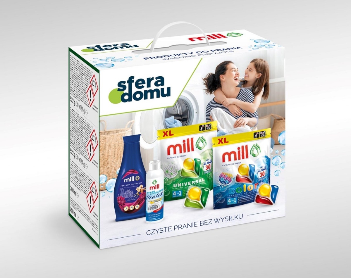 Madonis pesukapslid Mill care kit.