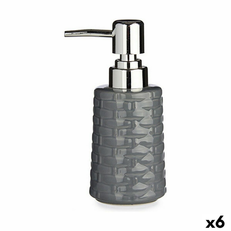 Berilo seebidosaator Keraamiline Hõbedane hall 6 Ühikut (350ml)